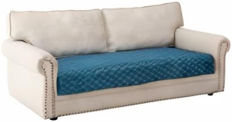 Eismodra Couch Cover,Sectional Couch Covers,Sofa Covers for 3 Cushion Couch,Anti-Slip Sofa Slipcovers for Dogs Cats Kids Loveseat Recliner L Shaped Armrest Backrest,Blue 36''x47''(Only 1 Piece)