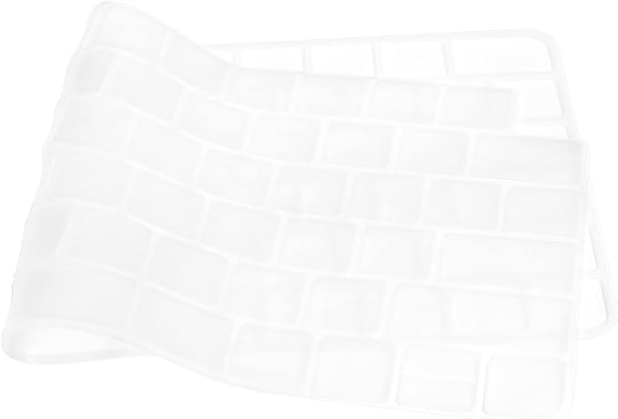ProElife Keyboard Cover Skin for 2024-2021 Apple Magic Keyboard 3 with Touch ID A3118 A2449 Ultra Thin Silicone Keyboard Protector for iMac 24'' / Mac mini M4 M2 M1 Chip Keyboard Accessories (Clear)