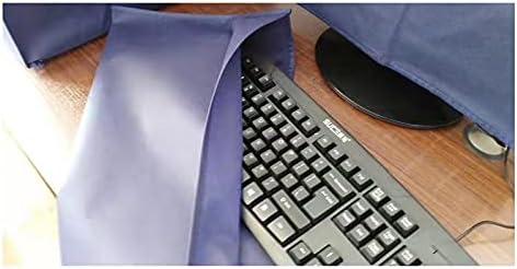 3 Pieces Computer Dust Cover Monitor + Keyboard+ Computer Host Pc Dust Proof Computer Covers Case Computer Dust Cover for Desktop Pc CPU Tower Protector (22'' Monitor Set Blue)