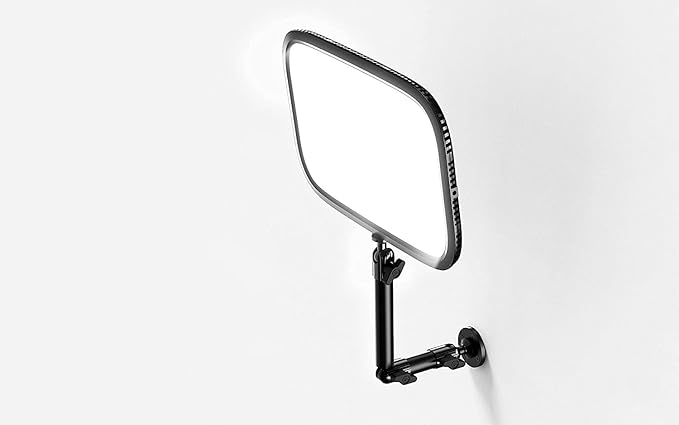 Elgato Wall Mount – Sturdy Horizontal Articulated Arm with 1/4 inch Thread for Easy Mounting and Adjusting of Lights, Cameras, and Microphones, Perfect for Streaming, Videoconferencing, Studios