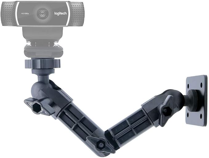 AceTaken Brio Webcam Mount, Wall Stand Holder Compatible with Logitech C920s C925e C922x C920 C930e C615 Brio StreamCam