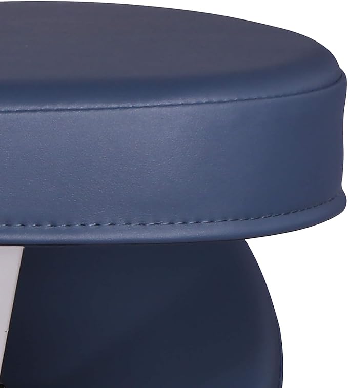 Massage Ergonomic Kneeling Chair, Adjustable Height Posture Stool for Home and Office - Neck and Back Pain Relieving | Spine Tension Relief (Royal Blue)