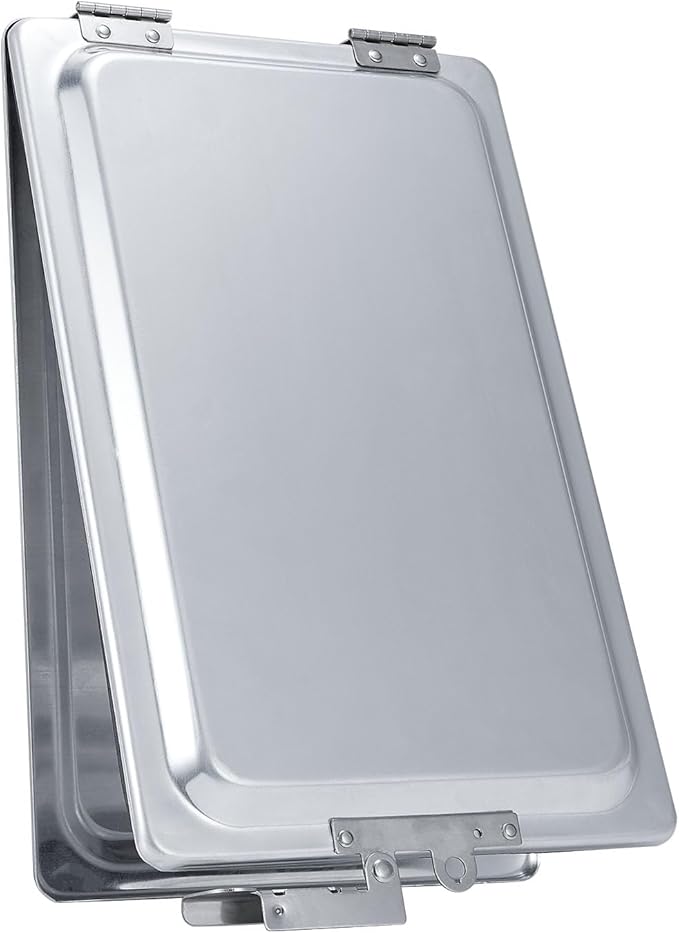 Truck and Trailer Aluminum Manifest Holder Waterproof Box with Stainless Steel Hinges and Latch, Document Holder Kit (1)