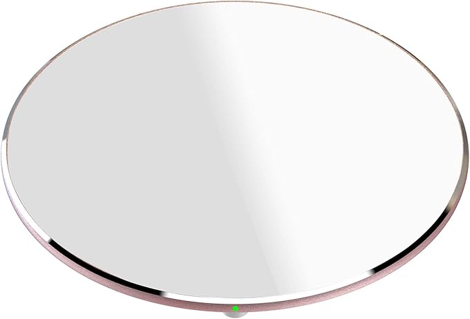TOZO W1 New Anti-Slip Aircraft-Grade Aluminum Wireless Charger 15W Max Fast Wireless Charging Pad Compatible with iPhone 17/17 Pro/17 Pro Max/Air/16/15/14/SE Series, Samsung Galaxy S25/S24/S23