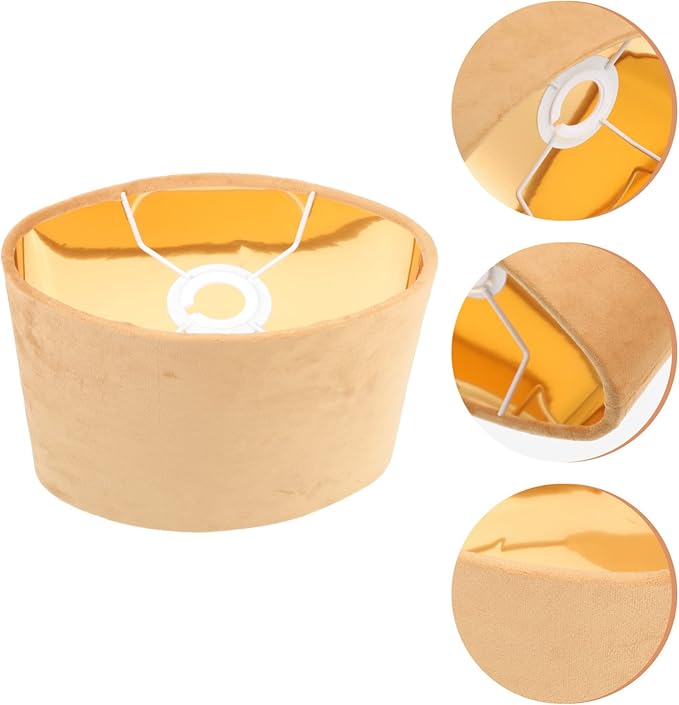 Lamp Shade for Table Lamps Ceiling Cylindrical Light Covers Clip on Lampshades for Light Shell Cover Lampshades Replacement Shades Equipment Cover
