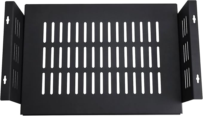 Under Desk Computer Mount or Small Form Factor Computers SFF and PCs, Fit for Laptop PlayStation 4 PS4 Slim PS4 Pro Gaming (16.9" W x 4.2" H x 12" D)