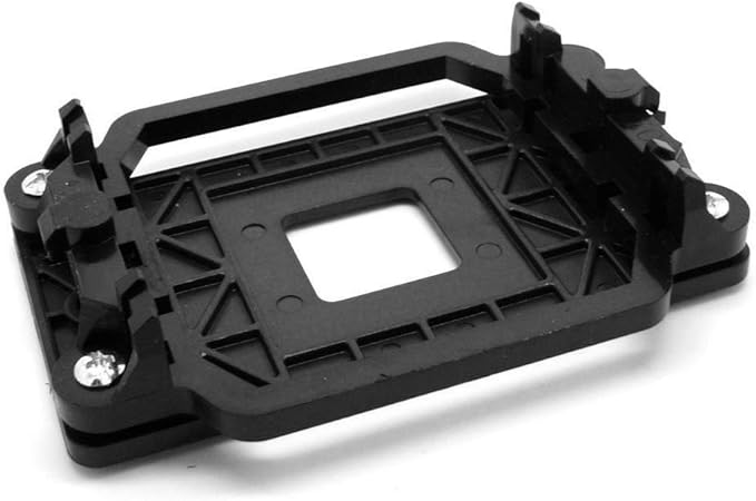 uxcell AM2 AM3 FM1 FM2 FM2+ Socket Plastic CPU Fan Heatsink Bracket Holder Black