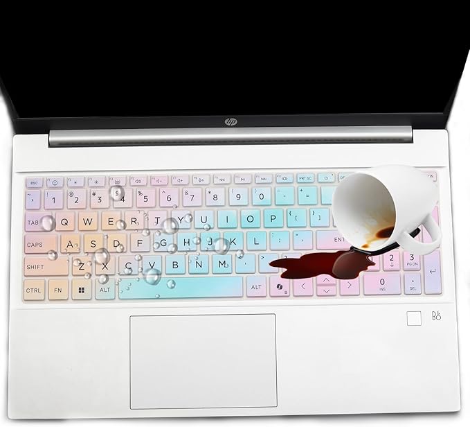 Keyboard Cover for 2026-2024 HP 15.6 inch Laptop 15-fc 15-fd Series, HP 15z-fc000 15t-fd000 15-fd0123dx 15-fd0127dx 15-fc0245dx 15-fc0025dx 15-fd0023dx 15-fd0005dx 15t-fd100 fd0083wm fc0093dx-Cycs