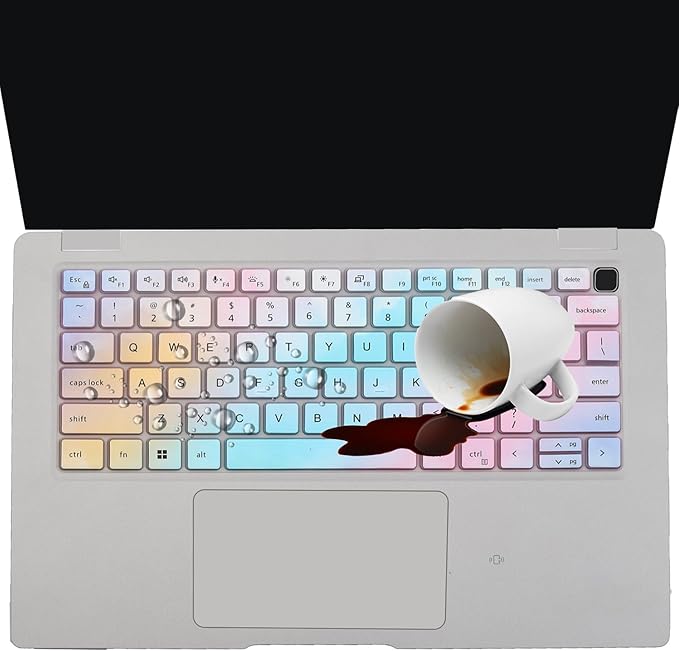 Keyboard Cover Skin for Dell Latitude 3440 3450 5450 5440 5430 5431 5420 14", Latitude 14" 7450 7440 7430 7420 7410 9420 9430, Latitude 16" 7650 7640, Latitude 9520 9510 7520 15.6" 2025-2022-CY
