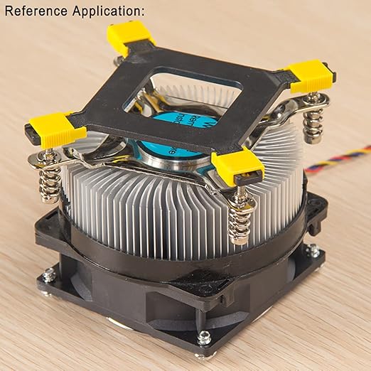 Adjustable Motherboard Backplate CPU Heatsink Mounting Bracket Kit Compatible with Intel LGA 775 1150 1155 1156 1366 Motherboard CPU Radiator Holder Backplate Snap Fix Screw Bolts
