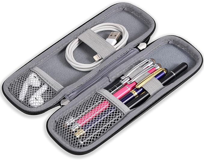 iDream365 Small Penil Case Holder for Pencils,Hard Pen Case for Executive Fountain Pens,Ballpoint Pens
