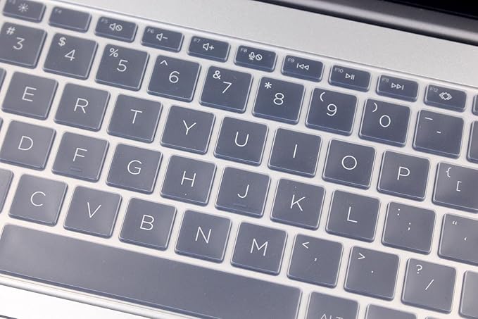Keyboard Skin Compatible for 15.6" HP Laptop 15-fc 15-fd 15t-fd 15z-fc, HP Pavilion 15 15-eg/eh/er 15t-eg200/eg300 15z-eh300 Series, HP Pavilion 17z 17z-cp000 17z-ca200 17-cn 17-cp Series (Clear)