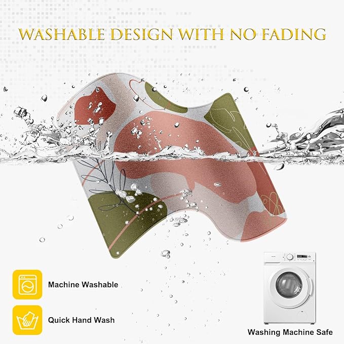 JIKIOU Mouse Pad with Non-Slip Rubber Base, Premium-Textured & Washable Computer Mousepad with Stitched Edges, Mouse Pads for Computers, Laptop, Gaming, Office & Home, 10.2 x 8.3 in Rose