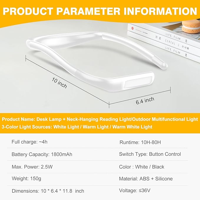 Reading Light, Rechargeable Book Light for Reading in Bed with Memory Function-Mini Portable, Ultralight Clip-on LED Bookmark Lamp for Night Reading for Book Lovers, Kids