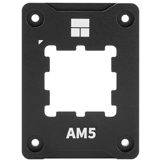 Thermalright AM5 Secure Frame Black V2 CPU Holder, Corrective Anti-Bending Fixing Frame, Full-Fit Fixed Non-Marking Mounter, AM5 Secure Frame, CPU Cooler Standard