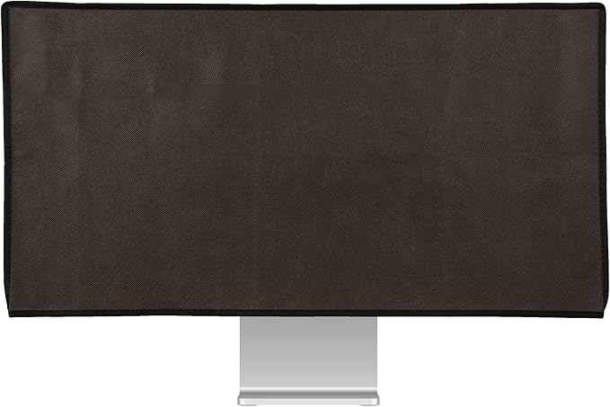 kwmobile Monitor Cover Compatible with 34-35" Monitor - Dust Cover Computer Screen Protector - Dark Grey