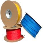 2" PET Expandable Braided Sleeving - Color: Neon Yellow - Length: 50FT