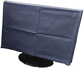3 Pieces Computer Dust Cover Monitor + Keyboard+ Computer Host Pc Dust Proof Computer Covers Case Computer Dust Cover for Desktop Pc CPU Tower Protector (22'' Monitor Set Blue)