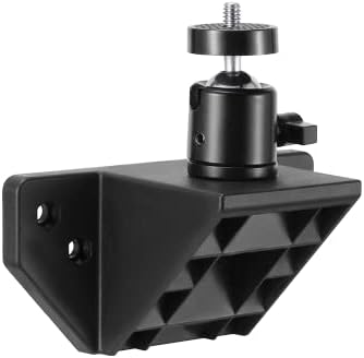Mount Plus XMA-08 VESA Ball Head Adaptor for Monitor Arms | 3/8” & 5/8” Adapters | 360° Rotation Ball Joint | Mount Webcam, Camera, LED Light, Voice Recording. Microphone