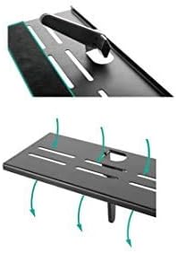Mount Plus MP-APM-05-02 Top Shelf TV Mounting Bracket 24-inch Wide Platform | Holds Speaker, Streaming Device, Game Console, and More (1 Pack 24 Inch)