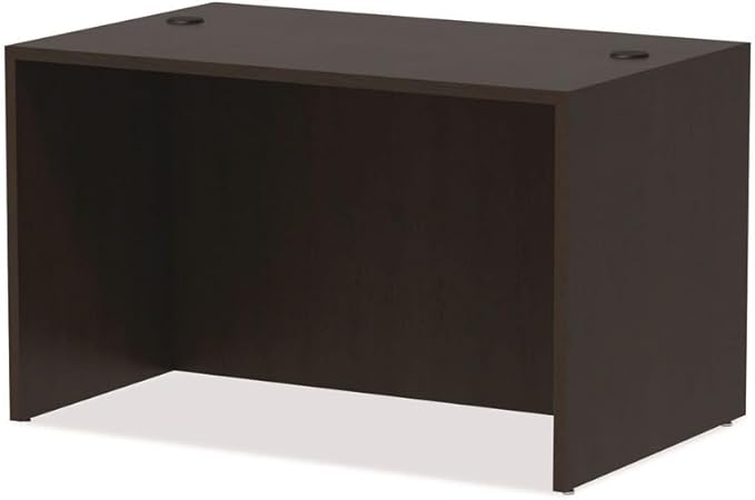 Alera Alera Valencia Series Straight Front Desk Shell, 47.25" X 29.5" X 29.63", Espresso