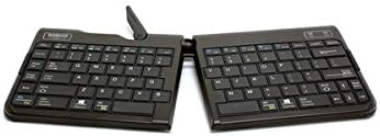 Goldtouch Go!2 Wireless Bluetooth Mobile Keyboard - PC & Mac GTP-0044W Plus Jestik Microfiber Cloth - Value Bundle