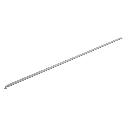 Lock Bar, 36-3/4 In., Medium Gray, PR