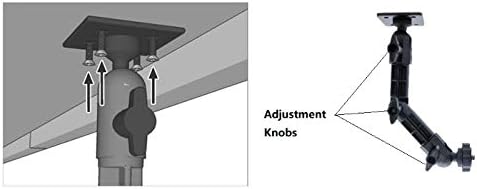 AceTaken StreamCam Wall Mount, Webcam mounting Bracket Compatible with Logitech StreamCam, Razer Kiyo Streaming Webcam,Security Camera