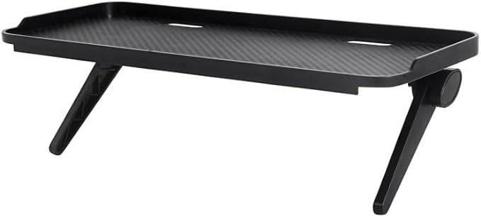 TV Top Shelf Wide Platform Solid Screen Shelf Adjustable Mount Desktop PC Monitor with 12 inch Wide Platform，for Streaming Devices,Media Boxes, Speakers and Home Décor (12inch-1 Pack)