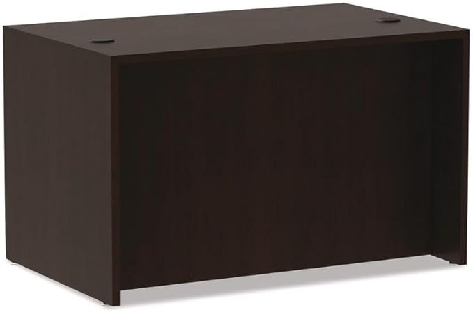 Alera Alera Valencia Series Straight Front Desk Shell, 47.25" X 29.5" X 29.63", Espresso