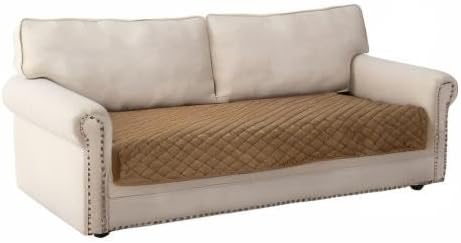 Eismodra Couch Cover,Sectional Couch Covers,Sofa Covers for 3 Cushion Couch,Anti-Slip Sofa Slipcovers for Dogs Cats Kids Loveseat Recliner L Shaped Armrest Backrest,Coffee 36''x63''(Only 1 Piece)