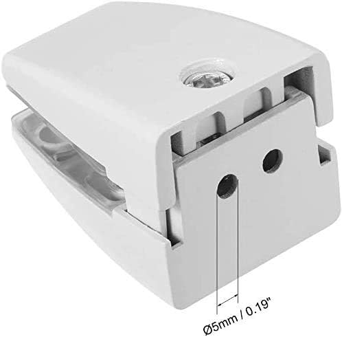 20 PCS Office Desk Partition Support Bracket,Desk Divider Clamp Brackets Shelf Clip Clamp Holder Screen Clip Holders,Desk Privacy Screen Clips Clamps Sneeze Guard Bracket Support 0-1/2" Panel