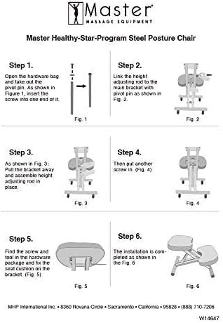 Massage Ergonomic Kneeling Chair, Adjustable Height Posture Stool for Home and Office - Neck and Back Pain Relieving | Spine Tension Relief- Thick Comfortable Cushions (Cream)