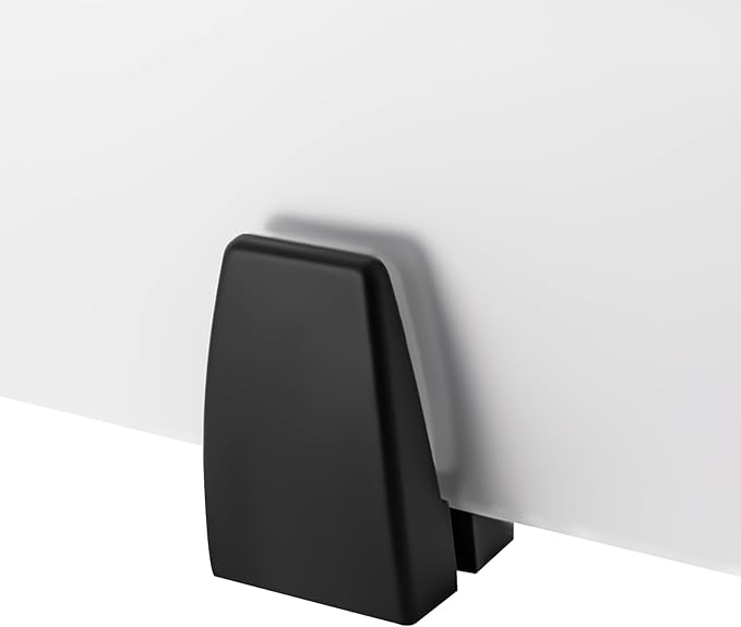 Desk Divider,2 PCS Desk Privacy Panel and Privacy Shields Frosted Acrylic Clamp-on Desk Partition for Office,School,Reception,24” W x 18”H