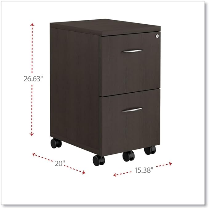 ALEVA582816ES - Alera Valencia Series Mobile File/File Pedestal
