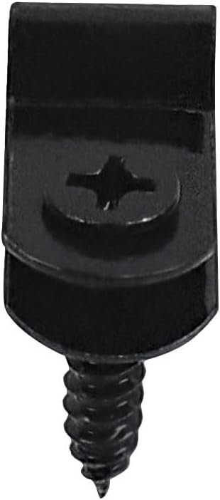 Antrader R-Type Cable Clips,3mm/0.12" Galvanized Steel Cable Management Cord Organizer with Screws,100Pcs
