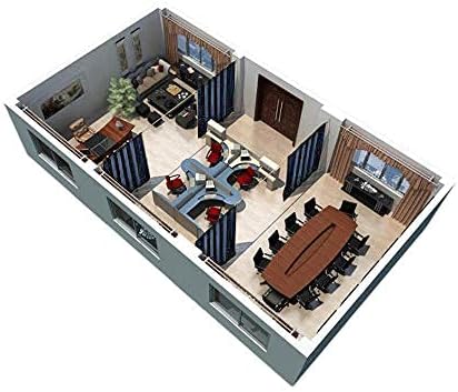RYB HOME Blackout Curtains for Living Room, Thermal Insulated Sound Blocking Energy Efficient Drapes Privacy Wall for Bedroom Dining Shared Room, W60 x L108 inches, Navy Blue, 1 Panel