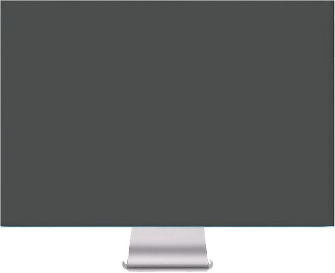 Monitor Dust Cover 22, 23, 24,25 inch Anti-Static Dustproof Protective Cover for LCD/LED/HD Panel Case Computer Sleeve Compatible with 22-25 inch PC, Desktop and TV (Grey,22-25inch)