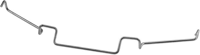DGZZI 2PCS CPU Radiator Fan Hook Fixed Bracket Elastic Steel Fan Buckle 9cm Down Hook Type