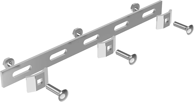 Kable Kontrol Stainless Steel Strengthening Bar Coupler – Splice Connection Hardware - Wire Mesh Tray Cable Management Rack Cable Basket, NEC Approved for Network, Fiber Optic, Cabling Accessory