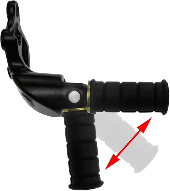 Motorcycle Rear Passenger Foot Pegs Footrest Mount Bracket Fit for Indian Scout 2015-2025 Scout Sixty 2016-2025 Bobber 2018-2025 (Matte Black)