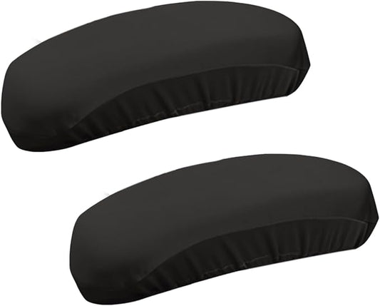 Kakalote Office Chair Armrest Covers, 1pair Stretchable Stretch Computer Chair Slipcover Desk Chairs Arm Cover for Office, Desk, Gaming Chairs (Black)