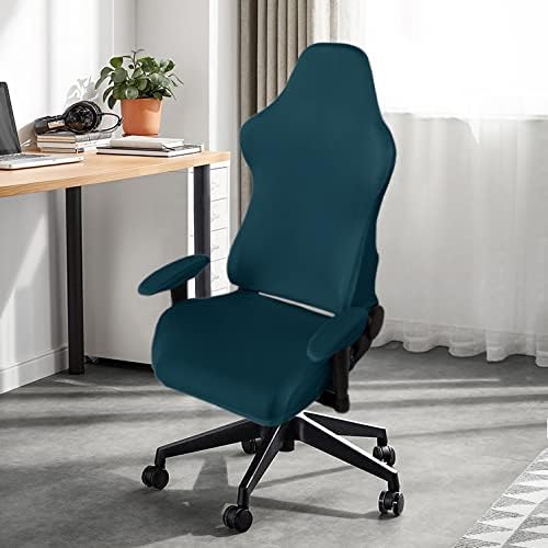SARAFLORA Gaming Chair Covers Stretch Washable Computer Chair Slipcovers for Armchair, Swivel Chair, Gaming Chair,Computer boss Chair (Sapphire, X-Large)