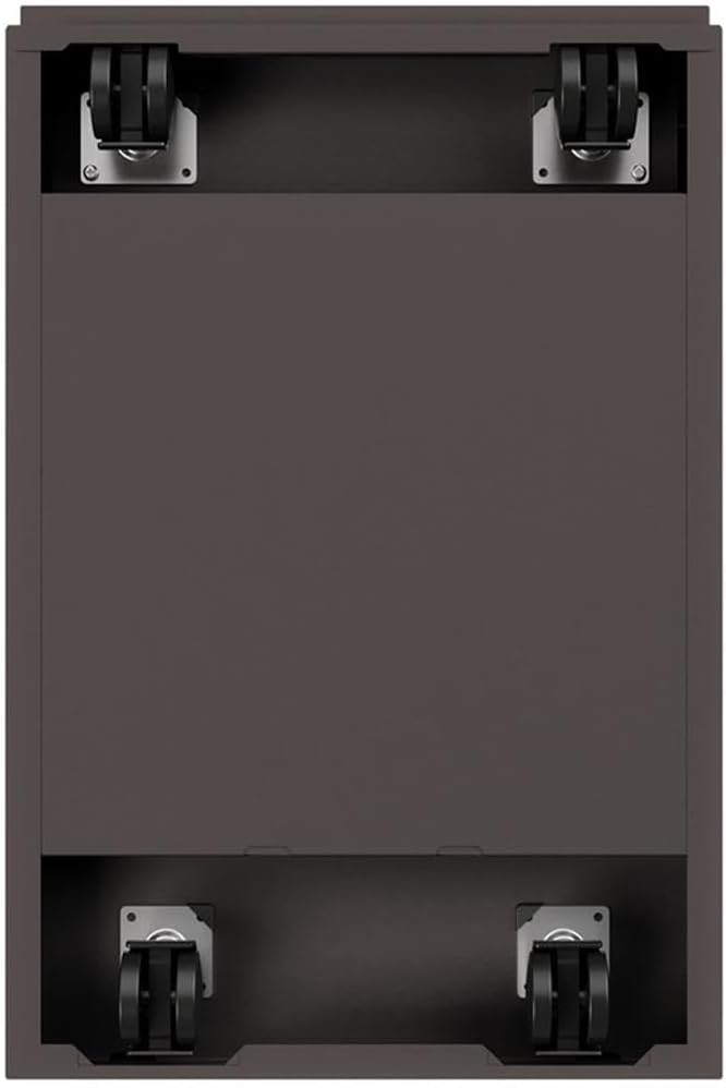 Hirsh Industries 20" Deep 2 Drawer Mobile File Cabinet File in Medium Tone