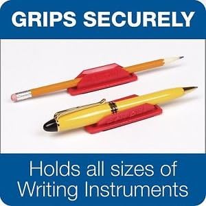 10 Pack Pen Pal Pen Holders, Black Only, Self Adhesive and Removeable