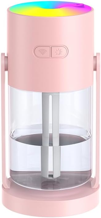 280ml Portable Starry Sky Projection Shake Head Humidifier with Color LED Night Light, USB Personal Desktop Humidifier for Car, Home, Office, Travel, Auto Shutoff, Ultra-Quiet