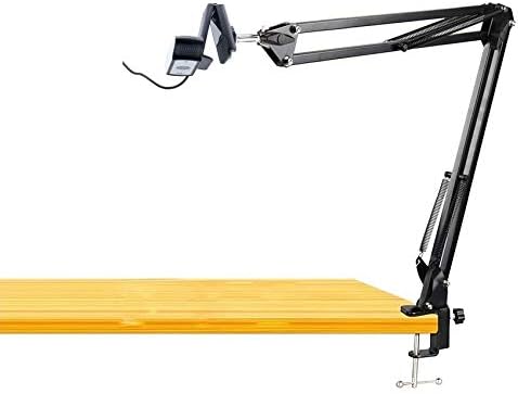 AceTaken Webcam Stand Kit, 2in1 Wall Mount and Clamp Arm Holder for Logitech C920 C920s C922x C930e C925e Brio