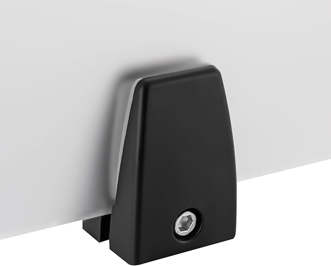 2 Pack Desk Privacy Panels, Clamp-on Acrylic Office Desk Divider, Office Partitions 24" x 18"