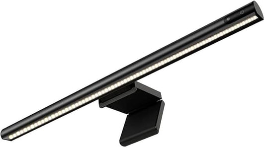 Monitor Light Bar, Touch E-Reading Monitor Light Lamp, No Screen Glare Stepless Dimming USB LED Hanging Light for Work and Office