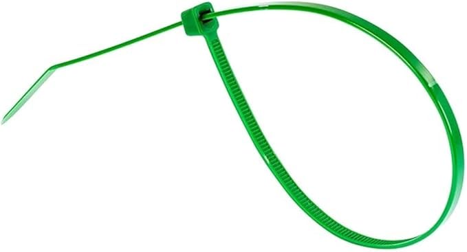 GTSE 12 Inch Green Zip Ties, 5,000 Bulk Pack, 50lb Strength, UV Resistant Long Nylon Cable Ties, Self-Locking 12" Tie Wraps